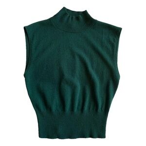Arco sleeveless cashmere top